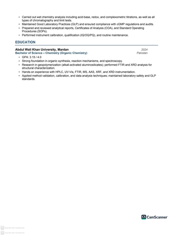 Riyadh, Job Seekers, QC Chemist | Laboratory Analyst Quality Control Chemist | Analytical Laboratory Specialist