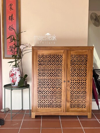 Kuala Lumpur, Furniture, MYR 2600,  Teak Carving Shoe Rack -T-Rex
