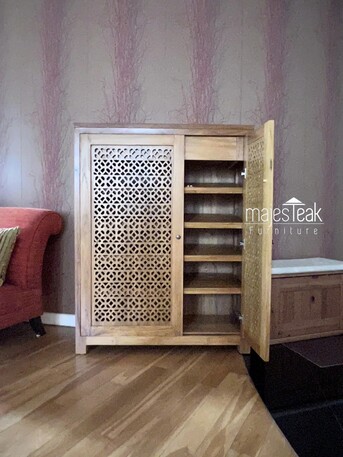 Kuala Lumpur, Furniture, MYR 2600,  Teak Carving Shoe Rack -T-Rex