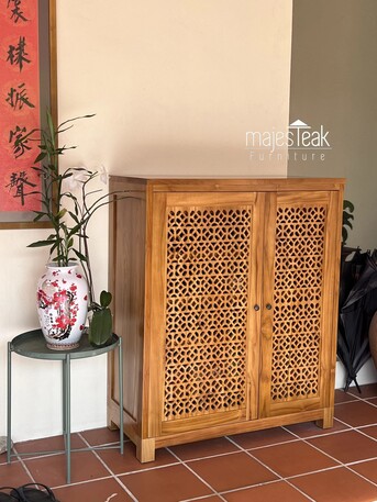 Kuala Lumpur, Furniture, MYR 2600,  Teak Carving Shoe Rack -T-Rex