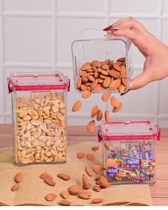 Mumbai, Household Items, Strong & Stylish Air Lock Food Container By Airlock Kitchenware