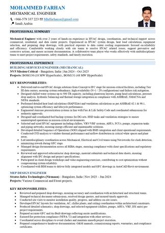 Jeddah, Job Seekers, MEP Design Engineer