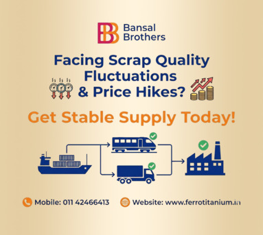 New Delhi, Materials, Facing Scrap Quality Fluctuations & Price Hikes? Get Stable Supply Today