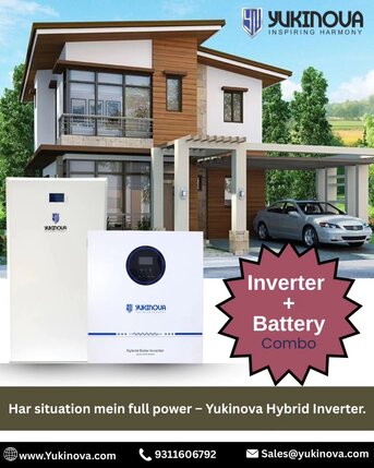 Ghaziabad, Heavy Equipment, INR 13753,  Yukinova Lithium Inverter Batteries For Modern Homes