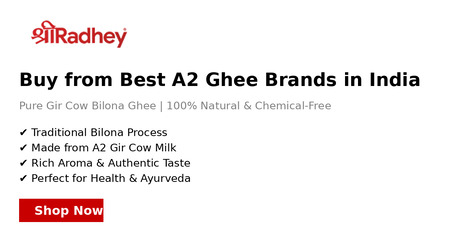 Mumbai, Food, INR 4300,  Buy From Best A2 Ghee Brands In India | Shree Radhey Dairy