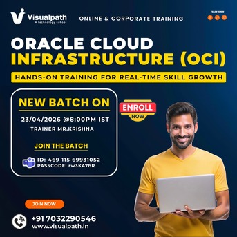 Hyderabad, Lessons Offered, Oracle OCI Training New Batch &ndash; Enroll Now | Visualpath