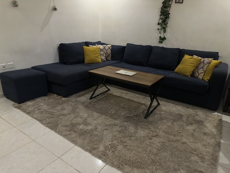 Jeddah, Furniture, SAR 600,  Modern L-Shape Sofa For Sale &ndash; Excellent Condition(7 Seater)