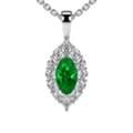 USD 2486,  Elegant Emerald Pendant For Timeless Beauty