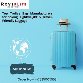 New Delhi, Household Items, INR 10000,  Top Trolley Bag Manufacturers For Strong, Lightweight & Travel-Friendly Luggage