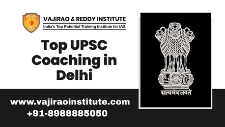 New Delhi, Education, Top UPSC Coaching In Delhi 2026- Vajirao And Reddy Institute