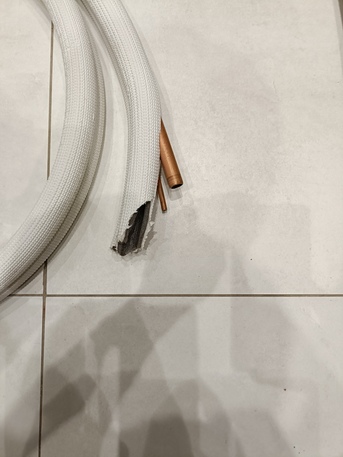 Dammam, Air Conditioners, SAR 50,  Copper Pipe For Split AC 1 - Meter & Split Wall Mount Bracket - 2 Ton Split Unit