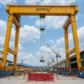 Ghaziabad, Construction, Reliable Single Girder Gantry Crane Experts