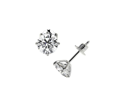 New York, Jewelry, USD 1724,  Lab Created Diamond Studs For Everyday Wear