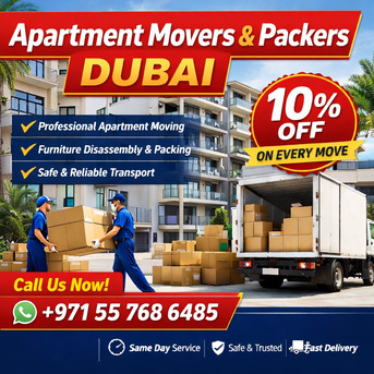 Dubai, Labor/Moving, Apartment Movers And Packers | Affordable & Professional Moving Services