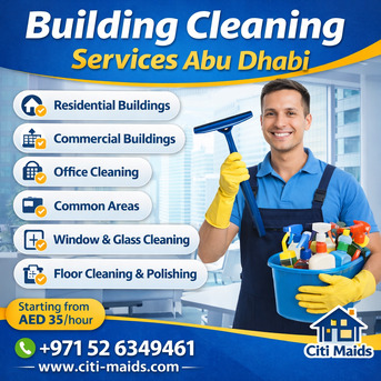 Abu Dhabi, Cleaning, Building Cleaning Services Abu Dhabi | Professional Commercial Cleaning Experts