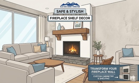 New York, Interior Design, Cozy Up With Fireplace Decor Ideas By Blue Ridge Cabinet Connection