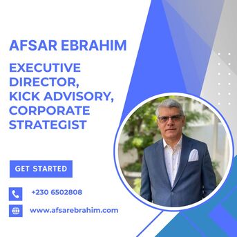 Cape Town, Financial, Afsar Ebrahim &ndash; Executive Director, Kick Advisory | Corporate Strategist