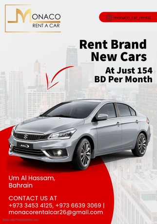 Manama, Vehicles, Cars & Trucks , BHD 154,  Suzuki Ciaz,  2025,  Automatic,  ,  Brand New  For Rent