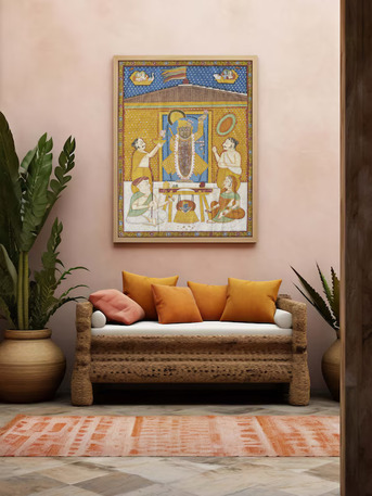 Mumbai, Household Items, INR 89990,  Traditional Pichwai Art Paintings For Wall D&eacute;cor | Swadesh Online