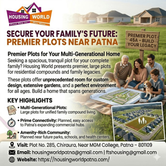 Mumbai, Residential Plots, INR 3000000,  15 Sq. Meter,  Behtar Future Ki Shuruaat: पटना में अच्छी रेजिडेंशियल ज़मीन