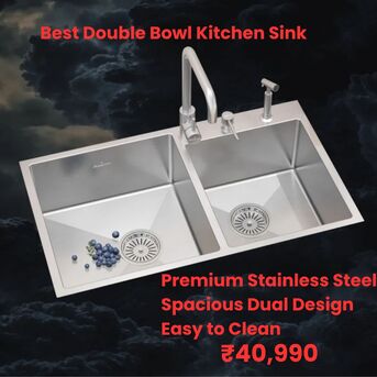 Dallas, Household Items, Inr 40990,  Affordable Best Double Bowl Kitchen Sink For Every Kitchen
