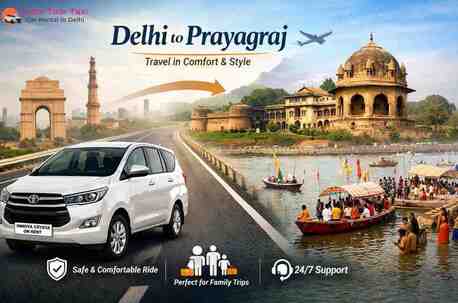 New Delhi, Travel, Reliable Delhi To Prayagraj Taxi Service | Innova Crysta On Rent In Delhi