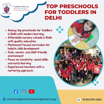 New Delhi, Education, Cambridge Montessori Pre School In Delhi