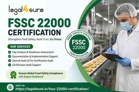 Noida, Legal, FSSC 22000 Certification Services | Food Safety System Certification Experts