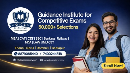 Thane, Education, Banking Preparation At GICE Academy