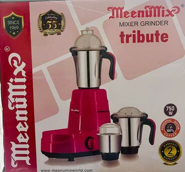 Manama, Appliances, BHD 22,  Meenumix Mixer Grinder Tribute 750W