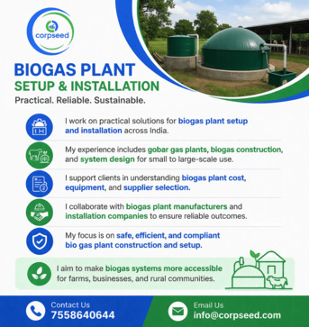 Mumbai, Legal, Affordable Bio Gas Plant Setup & Installation
