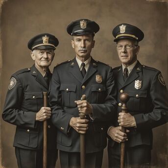 New York, Security, Police Baton Stick