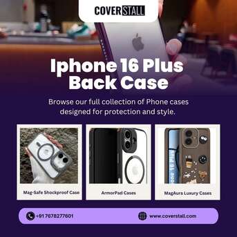 New Delhi, Business, IPhone 16 Plus Back Case &ndash; Coverstall