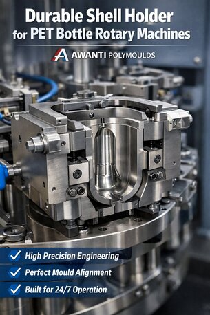 Pune, Business, Durable Shell Holder For PET Bottle Rotary Machines &ndash; Awanti