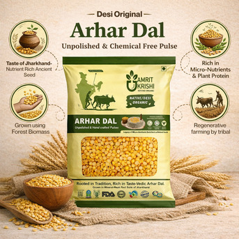 Dwarka, Food, Organic Arhar Dal Available Online India