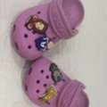 BHD 5,  Crocs Pink Size 6 With Charms