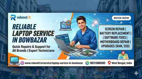 Kolkata, Technical, Laptop Service In Bowbazar