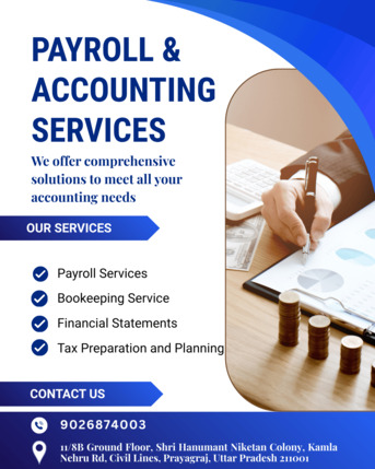 Lucknow, Accounting, Smart Payroll & Accounting Services For SMEs