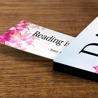 Los Angeles, Printing, Print Ultra Thick Black EDGE Bookmarks From PrintMagic