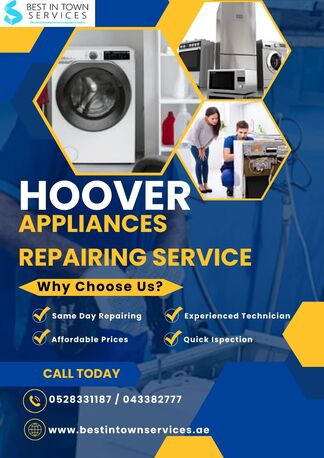 Dubai, Appliance Repair, HOOVER APPLIANCES REPAIRING SERVICE DUBAI
