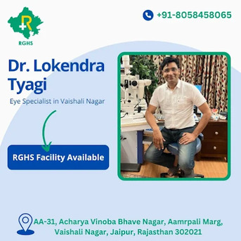 Jaipur, Health, Dr. Lokendra Tyagi -Eye Specialist Doctor