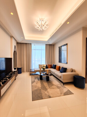 Sanabis, Apartments, Flats, Houses & Villas, BHD 530/month,  2 BR,  For Rent A New Fully Furnished Apartment In Sanabis Area Inclusive EWA
