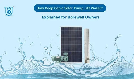 Ahmedabad, Business, How High Can A Solar Pump Efficiently Lift Water?