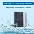 How High Can A Solar Pump Efficiently Lift Water?