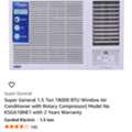 SAR 950950,  Super General A/C. Two Pieces.