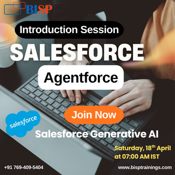Dallas, Lessons Offered, Salesforce Generative AI Certification Course | BISP