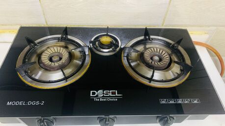 Yanbu, Household Items, SAR 120,  SELL TOP GLASS LOADED GAS STOVE