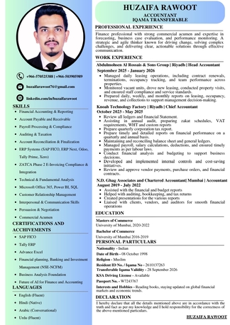 Riyadh, Job Seekers, Accountant