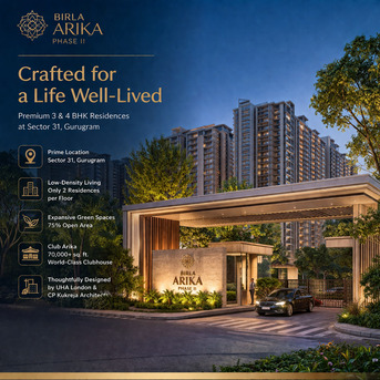 Gurgaon, Apartments, Flats, Houses & Villas, 4300 Sq. Feet,  Birla Arika Phase 2: Luxurious Apartments In An Excellent Location.