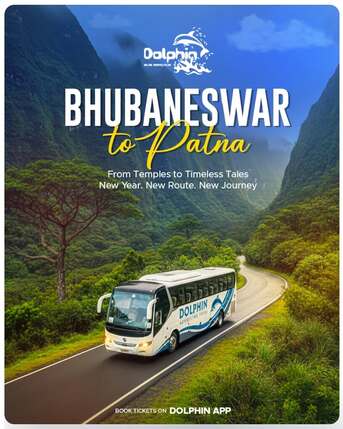 Bhubaneswar, Travel, New Route: Bhubaneswar To Patna | Bus Services In Bhubaneswar | Dolphin Bus | Dolphin Tour